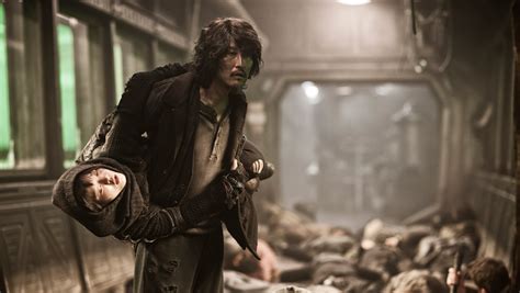 Snowpiercer Movie HD Wallpaper | Post-Apocalyptic Train Scene