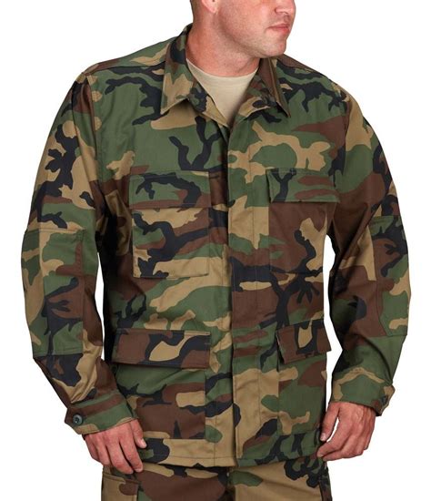 Propper BDU Jacket - WOODLAND CAMO - Military BDU Jackets – Military Uniform Supply, Inc.