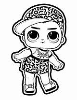 Scribbles LOL Surprise Doll coloring Page  Download Print Or Color sketch template