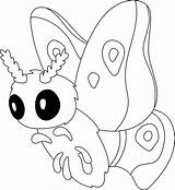 Moth Kids Coloring Page Great For Beginner Book 2514280 Vector  sketch template