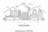 1300 Vancouver Outline Images Stock Photos & Vectors  Shutterstock sketch template