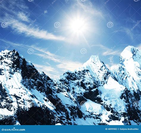 Cordilleras mountain stock photo. Image of rock, hiking - 4899982