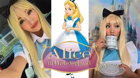 Alice in Wonderland Makeup Tutorial | Feshfen Wigs - YouTube