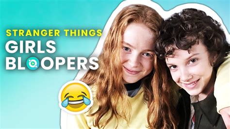 Hilarious Stranger Things: GIRLS Bloopers And Funny Moments 🍿OSSA Movies - YouTube | Stranger ...