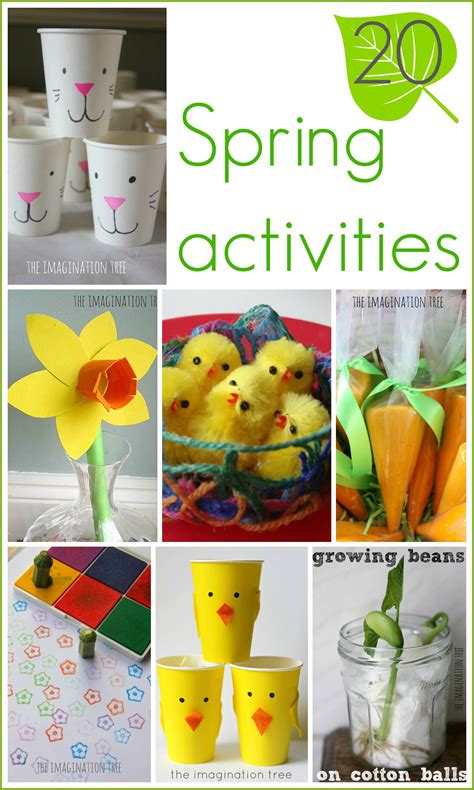 15+ Spring Activities for Kids! - The Imagination Tree | Spring ...