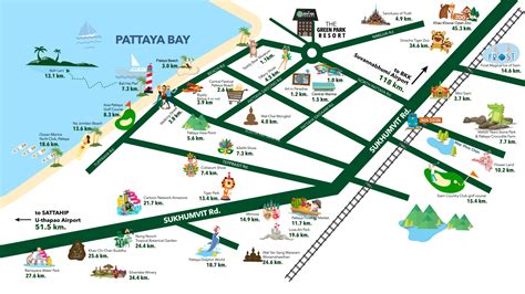 Contact Us - The Green Park Resort - Pattaya - Official Site
