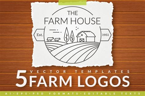 Farm logo templates (984527)