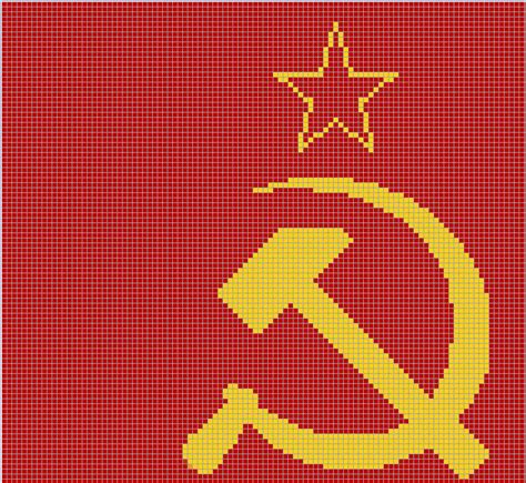 soviet flag pixel art grid Pixel art tutorials #9: the soviet union (suggested by rorobog2134 ...