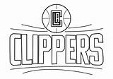 Los Angeles Clippers Coloring Pages Pdf  Coloringfoldercom sketch template