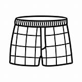 Premium Vector  Coloring underwear Cartoon Illustration Cute sketch template