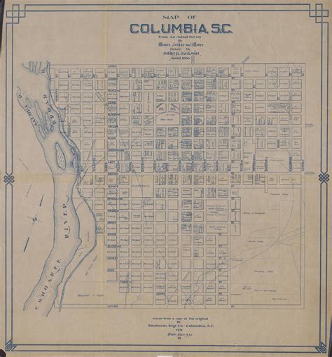 Columbia Sc Area Map