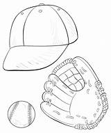Baseball Team Coloring Page sketch template