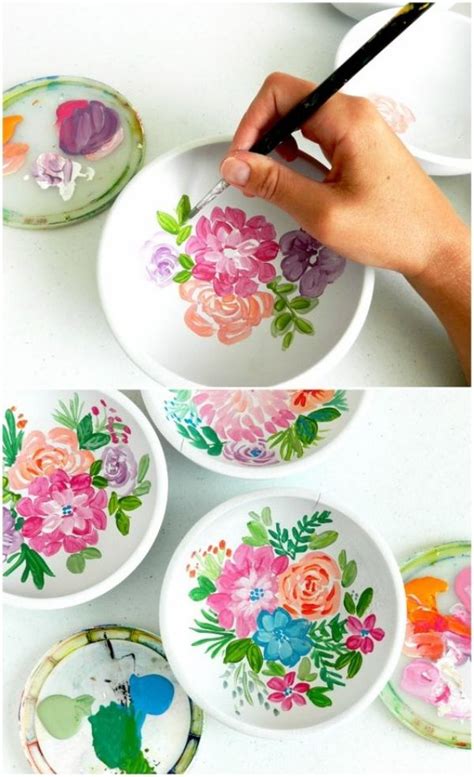 85 Easy and Beautiful Pottery Painting Ideas for Beginners - HERCOTTAGE ...