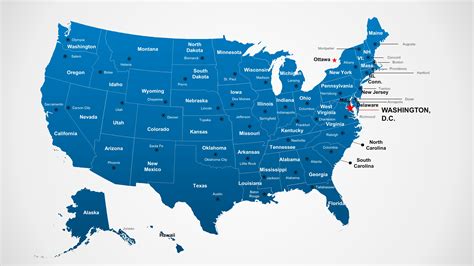 Usa Map Ppt Free Powerpoint Maps Of Usa | Sexiz Pix