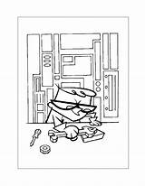 Dexters Lab Coloring Pages – Printable FREE sketch template