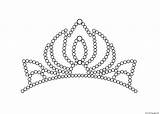 Tiara 04 Coloring page Printable sketch template