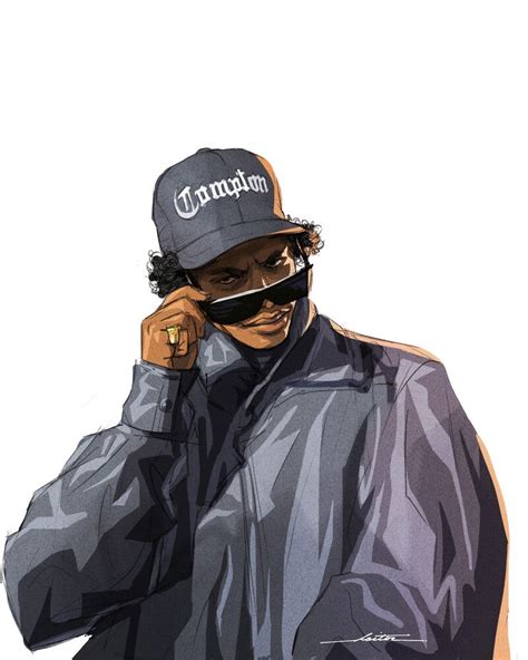 Eazy-E, Leonardo Ordoñez | Hip hop artwork, History of hip hop, Hip hop images