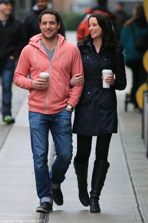 Dec 15 2013 Rachel on set with boyfriend Michael Kershaw | Rachel ...