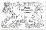 Liturgical Calendar Catholic Coloring Page Coloring Pages sketch template