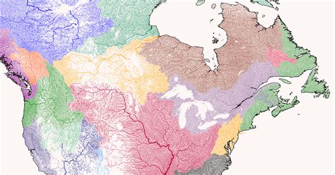 Mapping the World’s River Basins by Continent