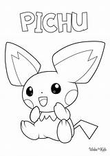 Pichu Coloring Pages Free Printable PDFs  WakeTheKids sketch template