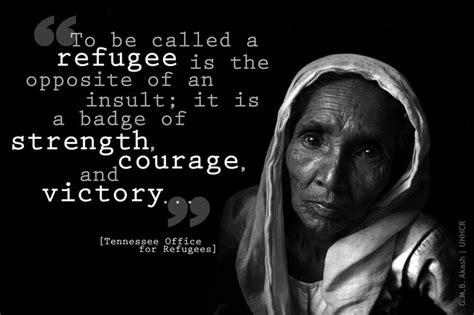 To be called a refugee... | Refugee quotes, World refugee day, Refugee