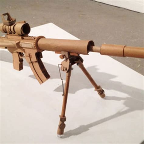 Guns Made from Cardboard | Complex