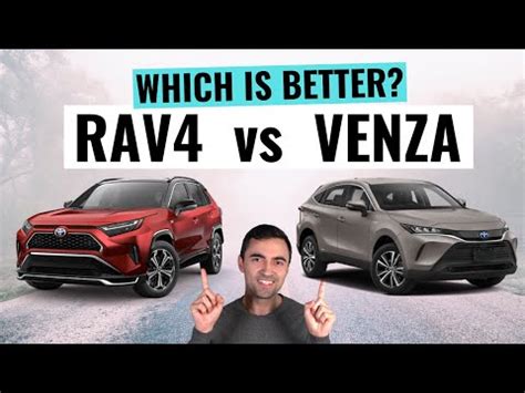 2022 Toyota Venza VS Toyota RAV4 Hybrid | Which Hybrid SUV Should You ...