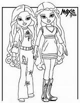 Moxie Girlz Coloring Pages 4  Coloringkidsorg sketch template