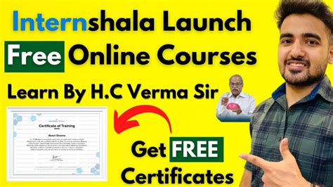 Internshala Trainings Free Learning With Free Certificate | Students ...