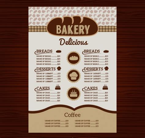 Bakery Menu - 22+ Examples, Illustrator, Word, Pages, Photoshop ...