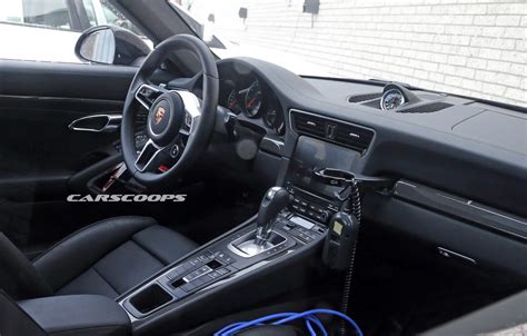 Interior of Facelifted Porsche 911 Spied - GTspirit