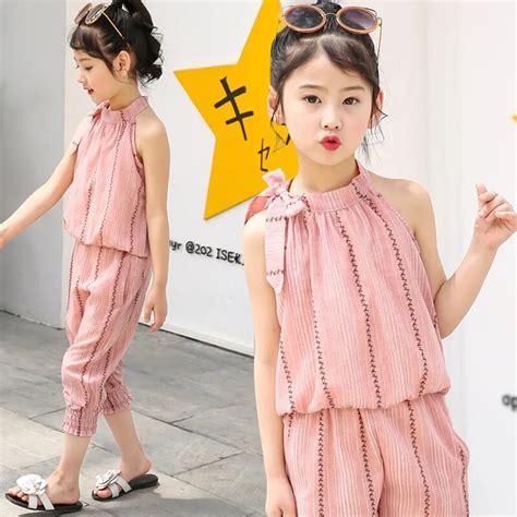 2018 children girl summer clothing set fashion girls kids casual suits ...