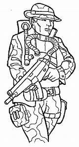 Army Soldier Coloring Sheet Pages sketch template