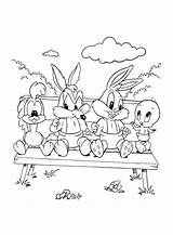 Looney Tunes Squad Coloring Page Pages Pictures To sketch template