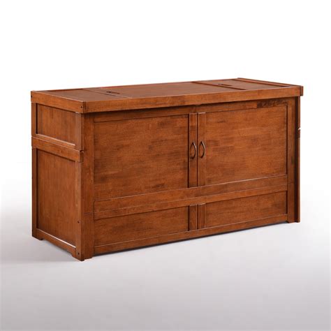 Sleep Chest Cabinet Bed Cherry | Sleepworks