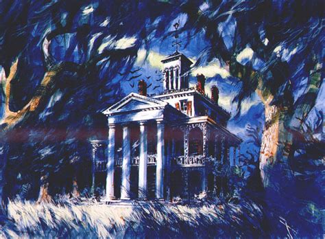 Preservation Maryland | haunted-mansion-concept-art-sam-mckim-CREDIT-disney