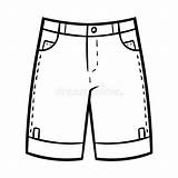 Shorts Coloring Pages sketch template