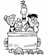 The Flintstones Characters coloring Page  Download Print Or Color sketch template