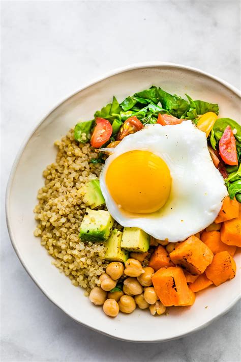 Savory Quinoa Breakfast Bowl - Cotter Crunch