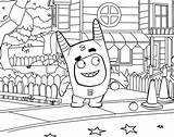 Pogo Oddbods coloring Page  Download Print Or Color Online For Free sketch template
