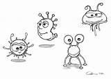 Amoebas Coloring Pages sketch template