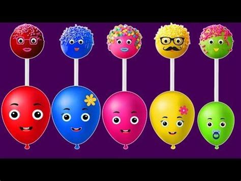 Paw Patrol Ice Cream Kinder Joy Balloons | Finger Family Colors Learn - YouTube | Finger family ...