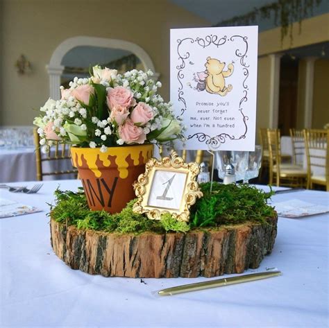 Winnie The Pooh Baby Shower Centerpieces