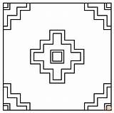 Free Navajo Rug Coloring Pages sketch template