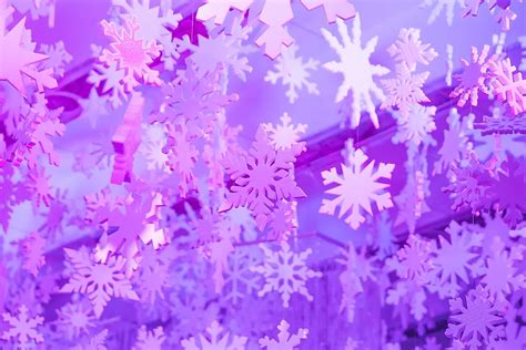 Free download | new year, new year's eve, snowflake, holiday, purple ...