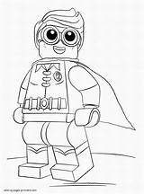 Lego Batman Coloring Pages Color sketch template