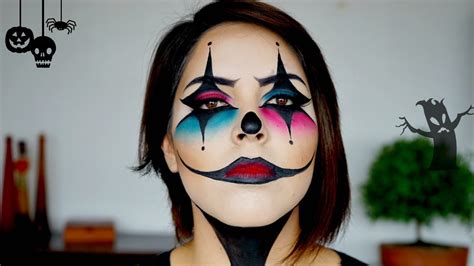 Maquillaje de Halloween - Payaso / Arlequín Malvado - YouTube