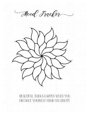 FREE Printable Mood Tracker Bullet Journal & Classic Style | 20 Templates