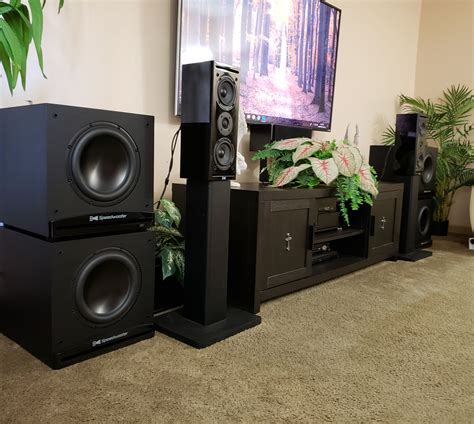 Rogers Sound Labs - THE RSL --- BEAST!!! Fronts = 3 CG23 LCR Speakers ...